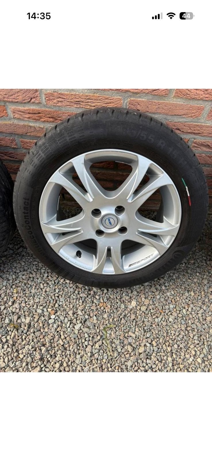 4 jantes et pneus 185-55-15 en très bonne état 340€, Auto-onderdelen, Banden en Velgen, Ophalen of Verzenden, Band(en)