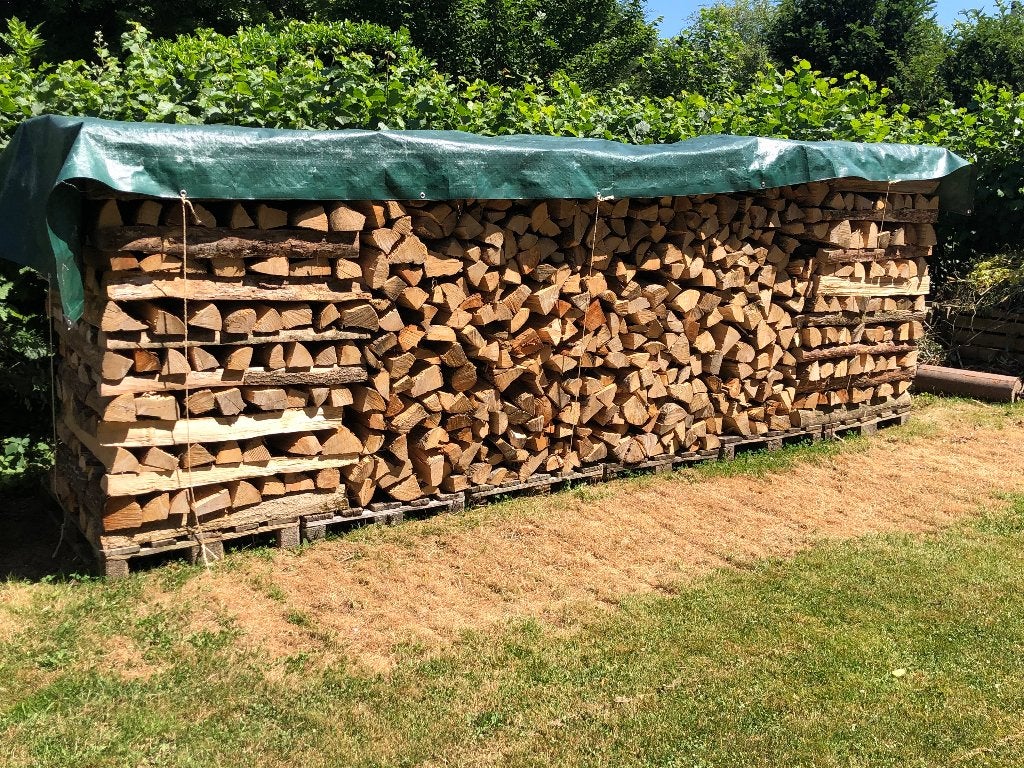 Bois de chauffage sec, Enlèvement, Utilisé