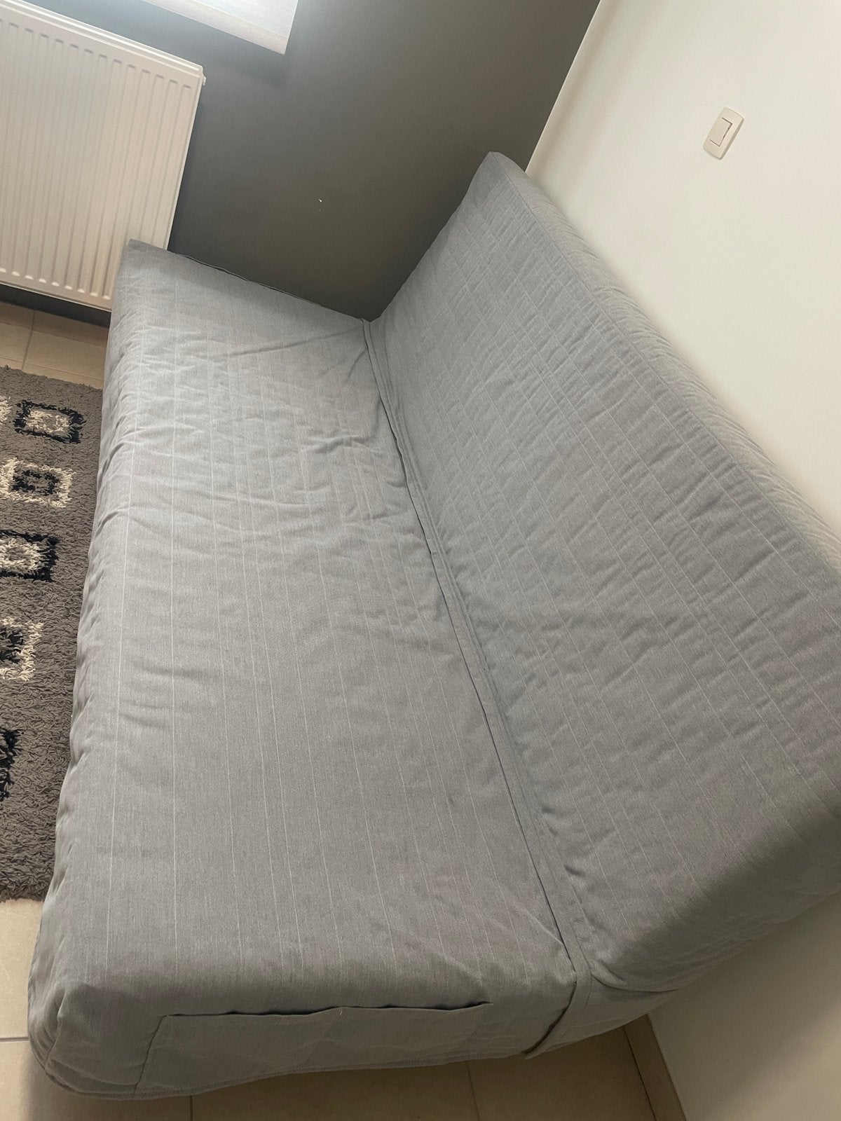 Slaapbank (zitbank), Huis en Inrichting, Slaapkamer | Slaapbanken, Zo goed als nieuw, 140 cm, Ophalen