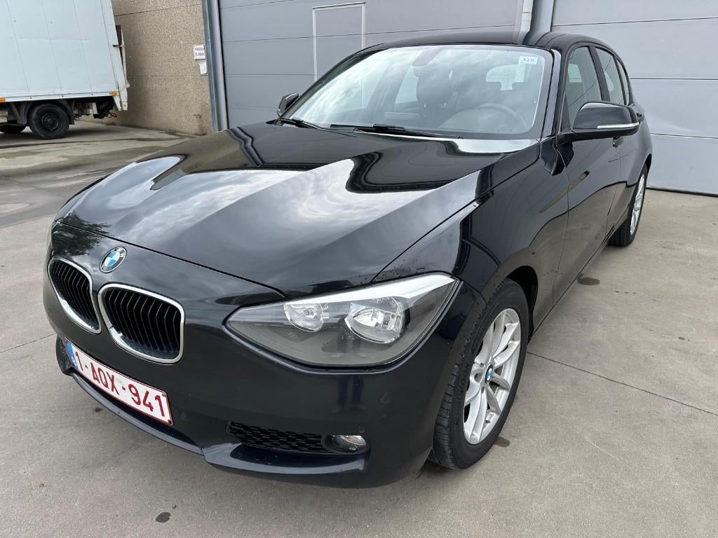 BMW 116 NAVI CRUISE, Auto's, BMW, Zwart, 4 cilinders, 1600 cc, Zwart