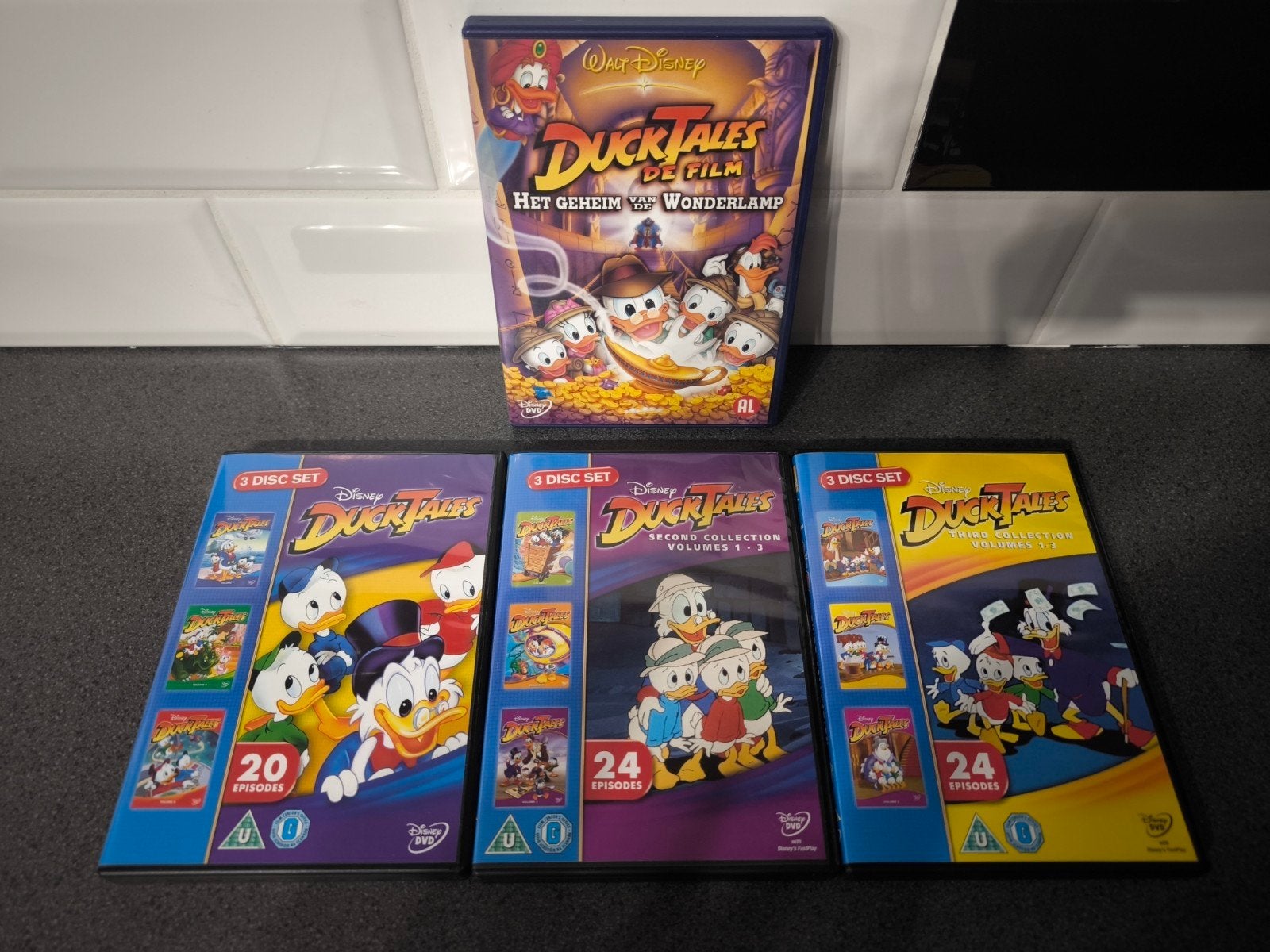 Nouvelle collection complète de DVD Disney par Ducktales, CD & DVD, DVD | Enfants & Jeunesse, Film, Néerlandais, Anglais, Allemand