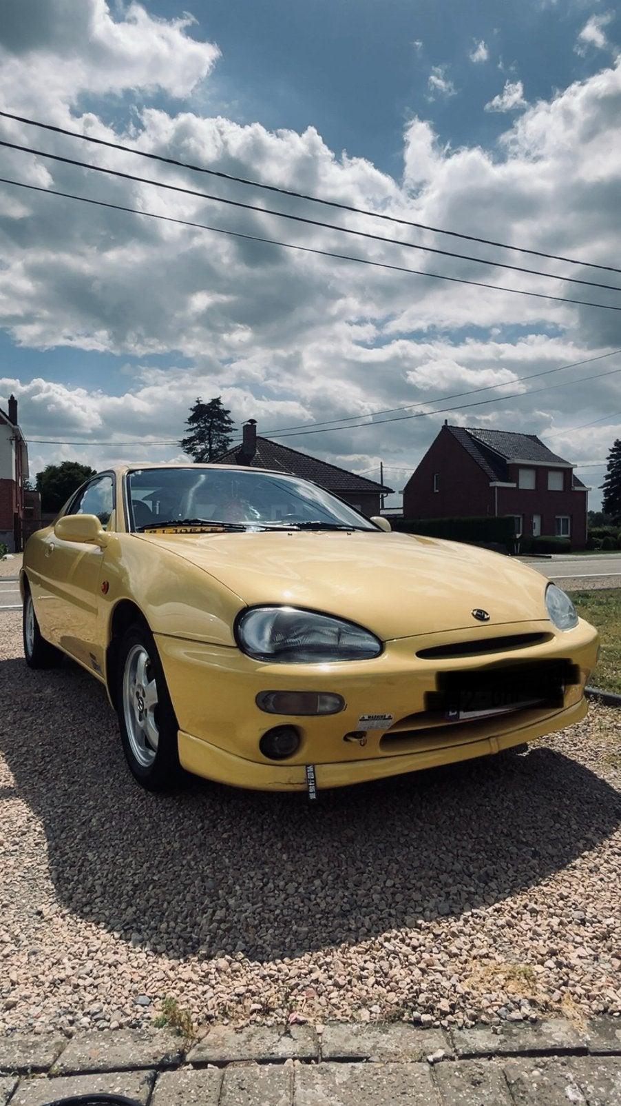 Mazda MX-3 voor onderdelen of opmaak – Motor defect, Auto's, Mazda, Voorwielaandrijving, Stof, MX-3, Zwart