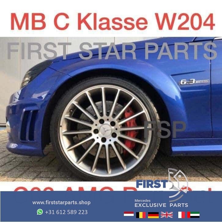 W204 C63 AMG remmen set Mercedes C Klasse 2007-2014 remklauw, Auto-onderdelen, Gebruikt, -, Ophalen of Verzenden, -