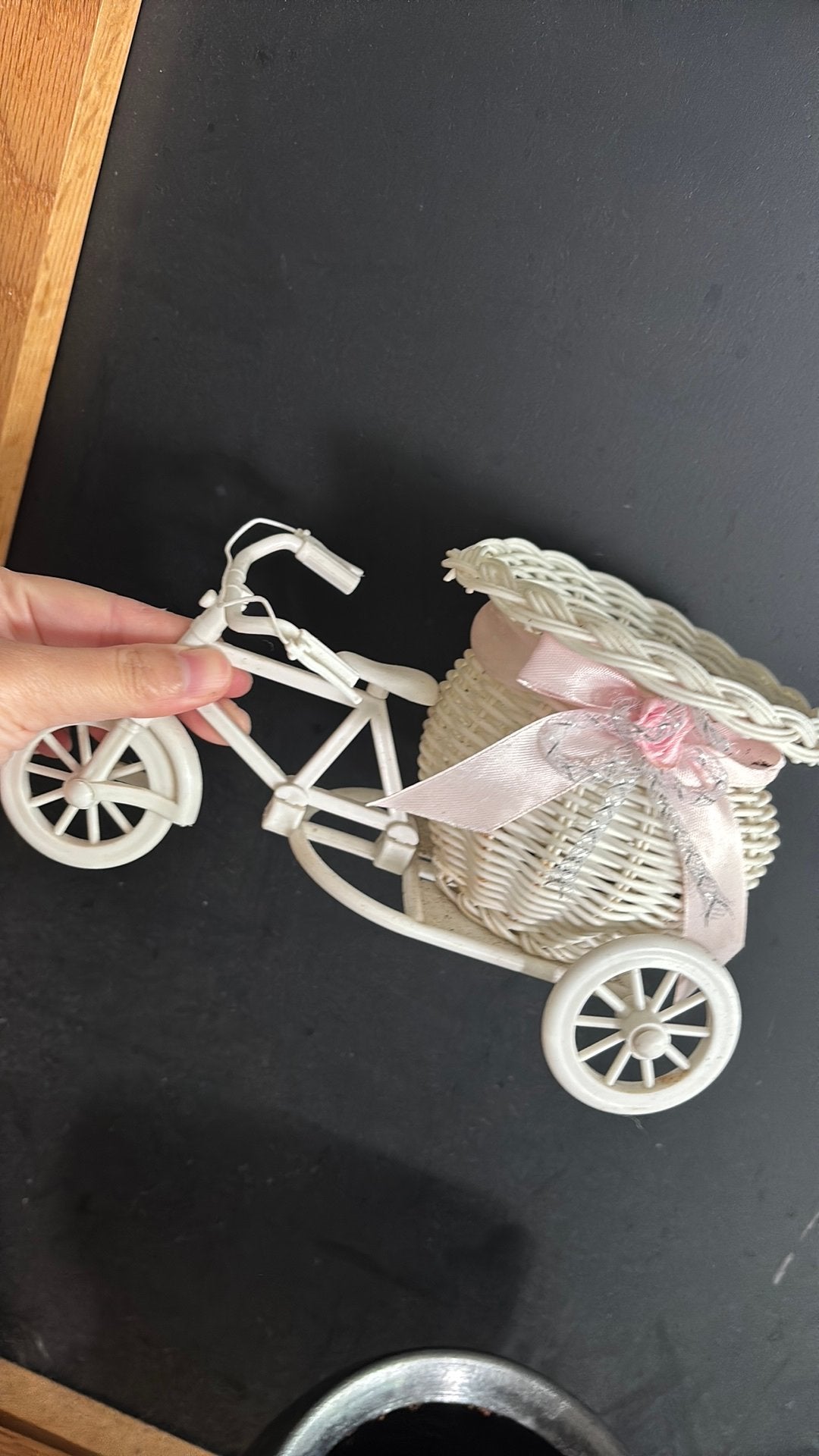 Plastic decorative flower pot bike pot, Tuin en Terras, Ophalen