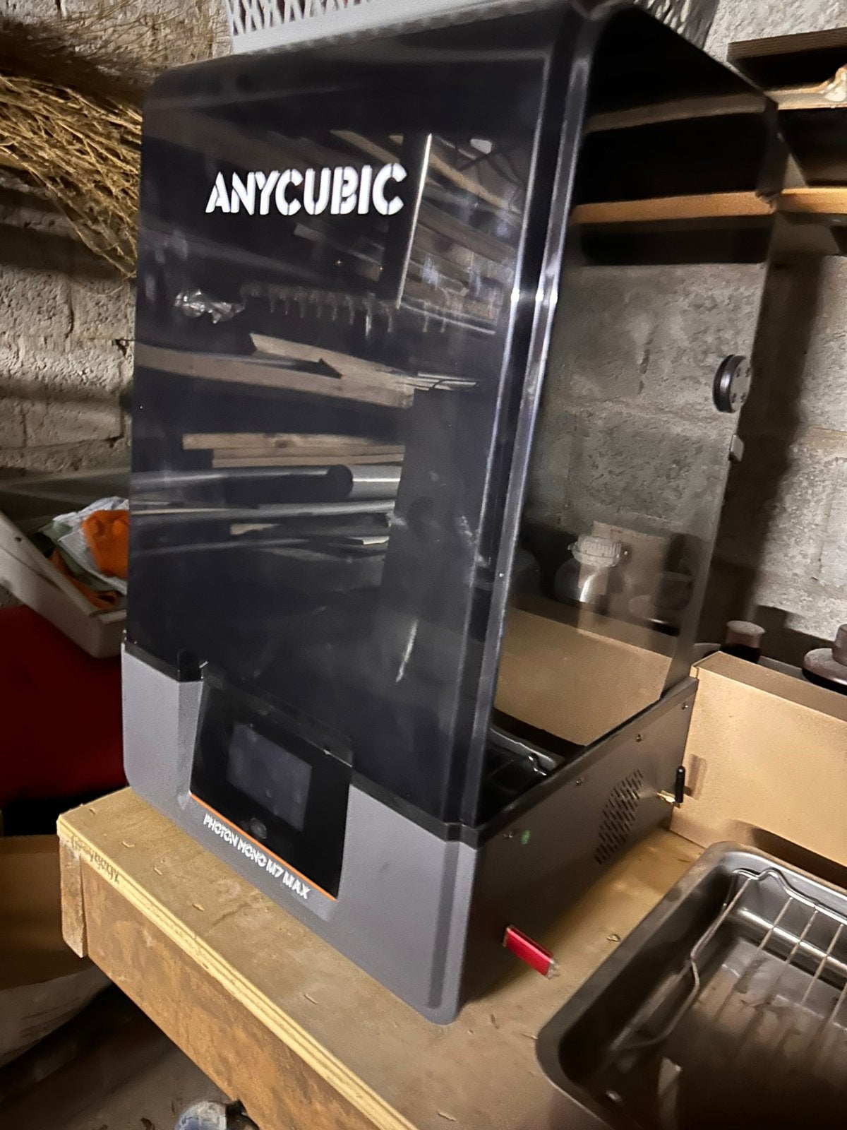 Imprimante à résine Anycubic Mono M7 max + Wash & Cure, Wi-Fi intégré, Comme neuf, Résine, Enlèvement ou Envoi
