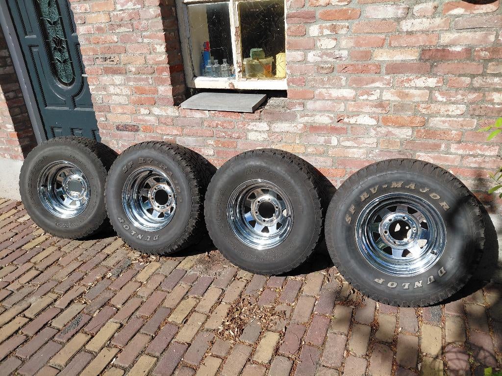 Superior 8JJx15 chrome modular velgen, Enlèvement, Utilisé, 15 pouces, Jante(s)