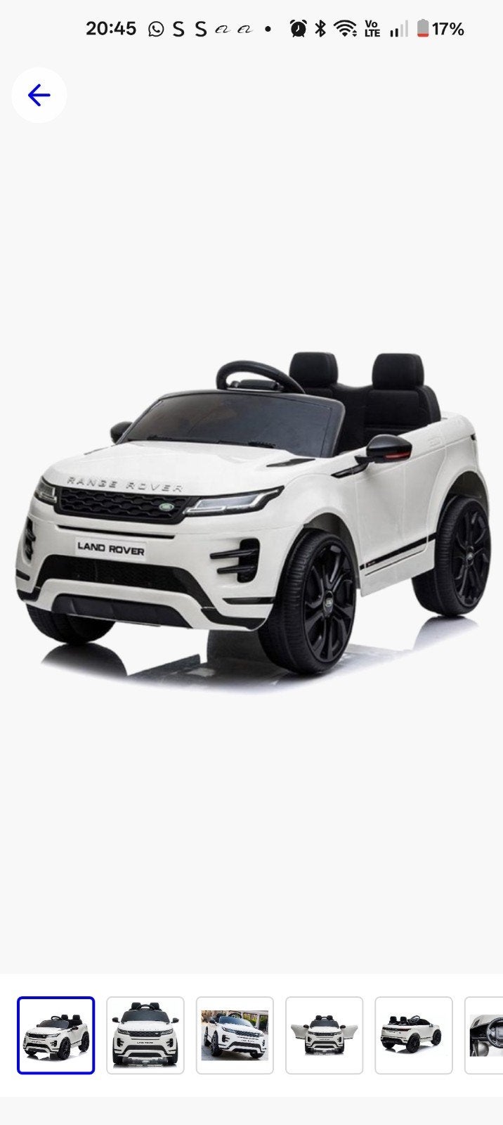 elektriche range rover voor kinder 3 tot 7 jaar, Kinderen en Baby's