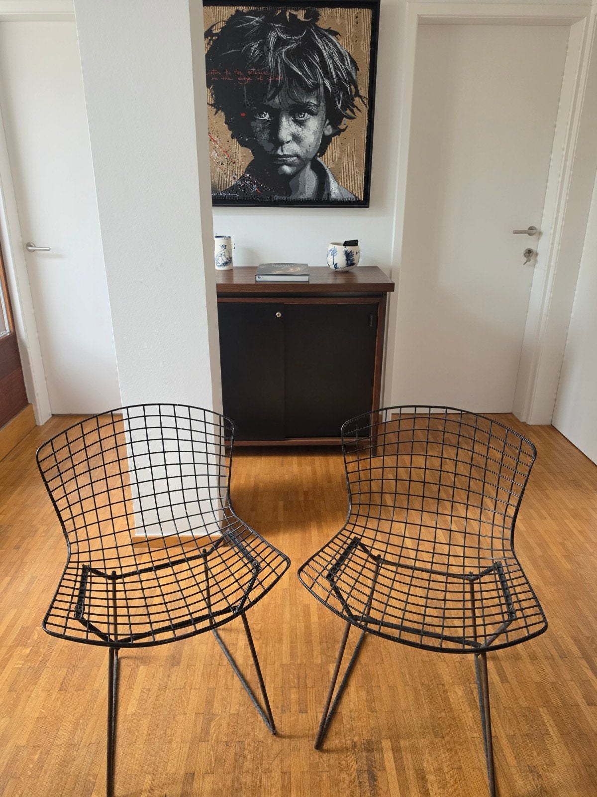 Side Chair - Chaises fil, Maison & Meubles, Enlèvement, Noir