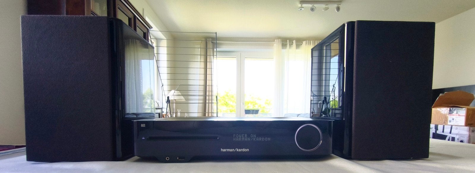 Harman Kardon BDS275 + 2 Harman Kardon luidsprekerset, Audio, Tv en Foto, Luidsprekerboxen, 150 watt of meer, Bluetooth, Ophalen of Verzenden