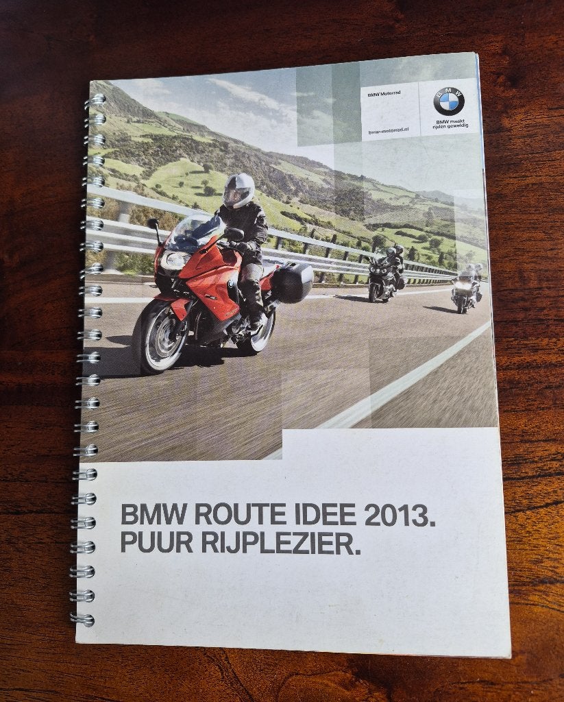 BMW Route Idee 2013: Puur Rijplezier Motorroutes, Ophalen of Verzenden, BMW