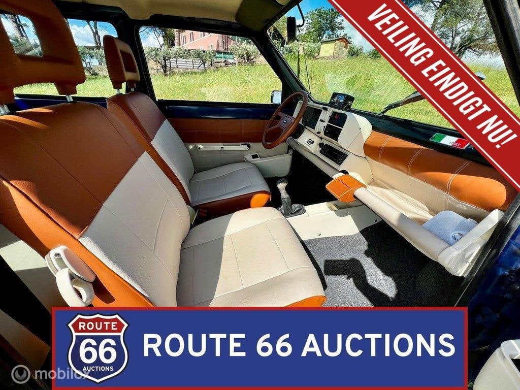 Fiat Panda 4x4 | 1992 | Route 66 Auctions, Auto's, Zwart, Bedrijf, Handgeschakeld, Overige carrosserie