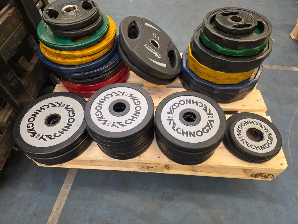 TECHNOGYM HALTER SCHIJVEN, Sport en Fitness, Ophalen, Zo goed als nieuw