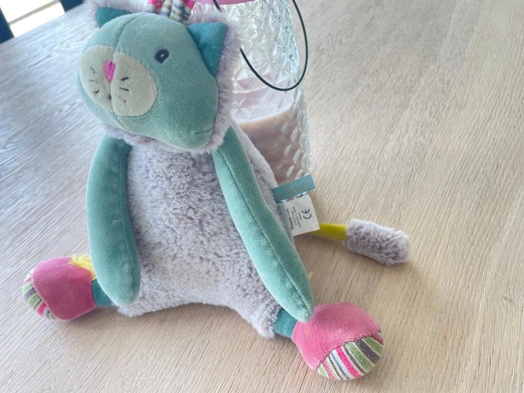 slaapknuffel, Enfants & Bébés, Jouets | Peluches, Lavable, Chat, Comme neuf, Multicolore