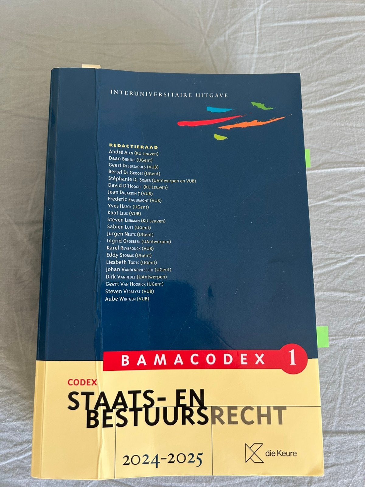 Bamacodex 1 staats- en bestuursrecht, Boeken, Studieboeken en Cursussen, Verzenden, Zo goed als nieuw