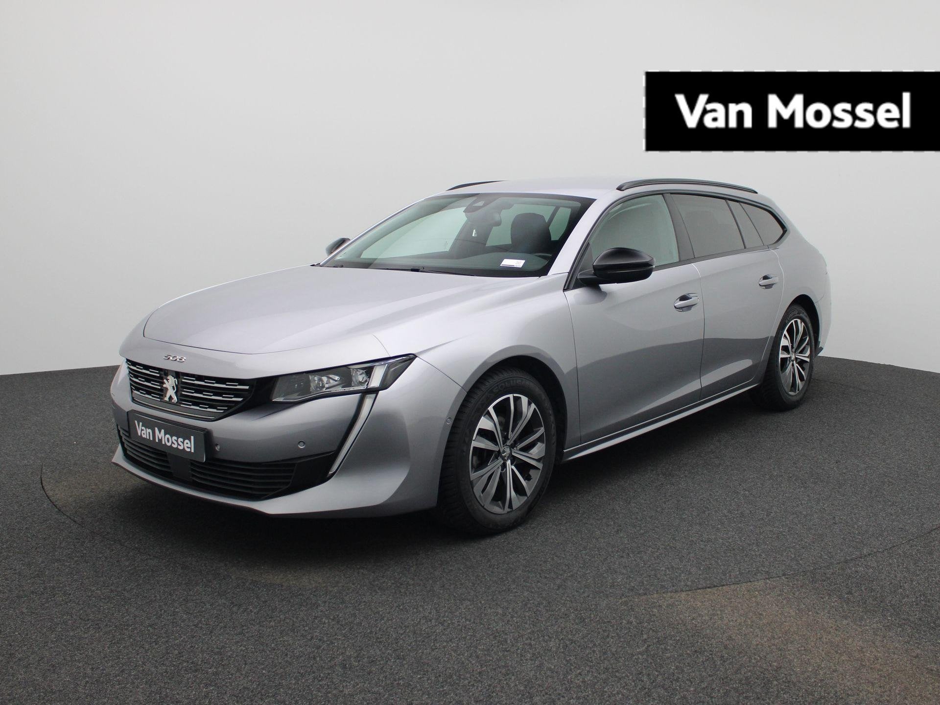 Peugeot 508 SW 1.5 BlueHDi 130 S&S EAT8 Allure Pack, Autos, Peugeot, Argent ou Gris, Achat, Entreprise, 1505 kg