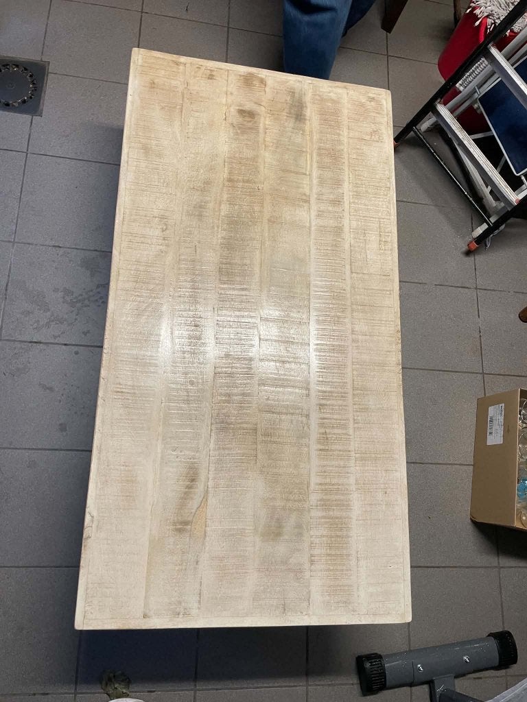 Mooie salontafel in hout zonder schade, Ophalen, Zo goed als nieuw