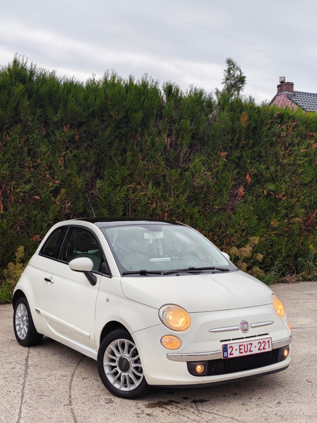 Fiat 500, Autos, Achat, Beige, Boîte manuelle, Toit panoramique