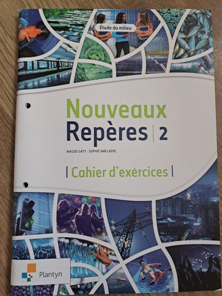 Nouveaux repères 2 - cahier d'exercices, Neuf, Enlèvement ou Envoi, Plantyn, Secondaire