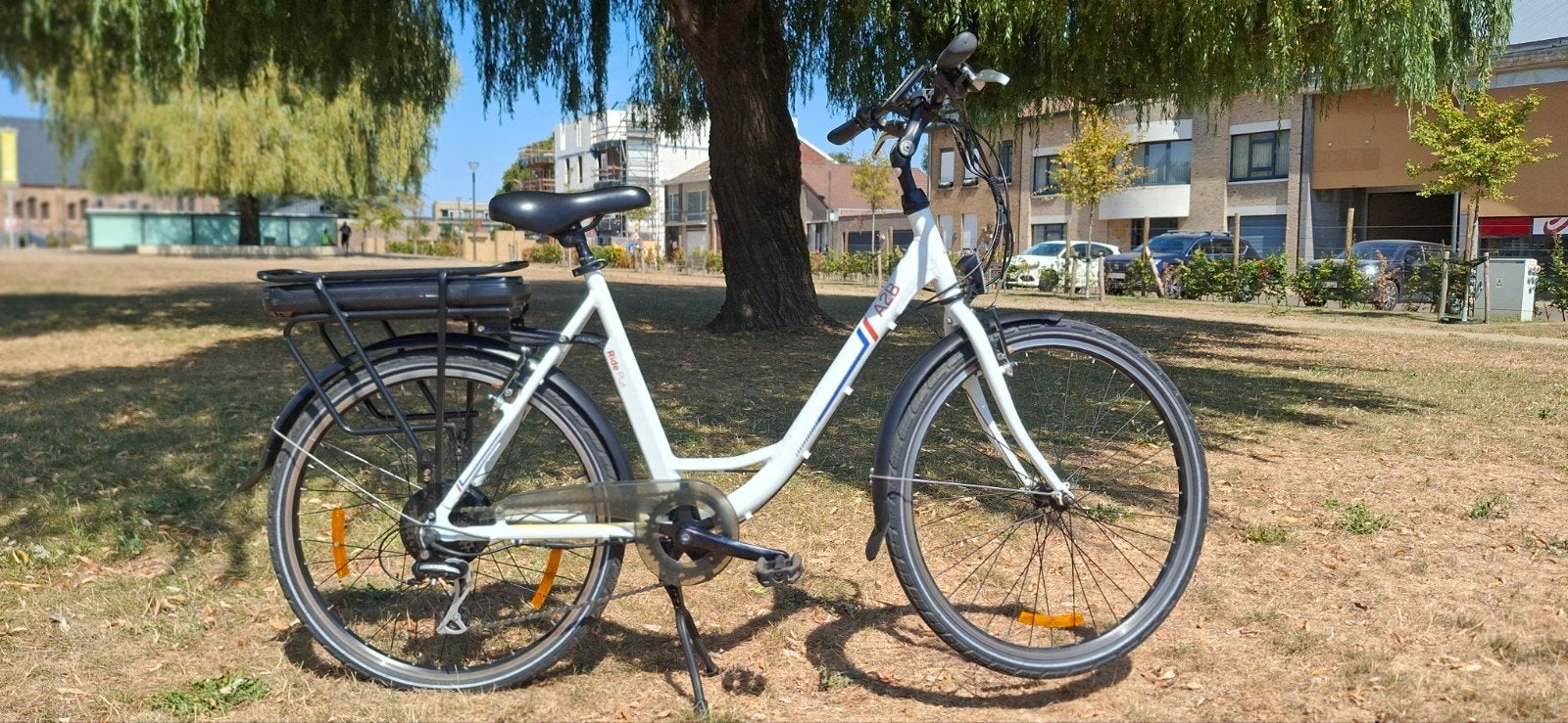 A2B Ride Plus elektrische damesfiets – 26 inch, Enlèvement, Utilisé, 50 km par batterie ou plus, Autres marques