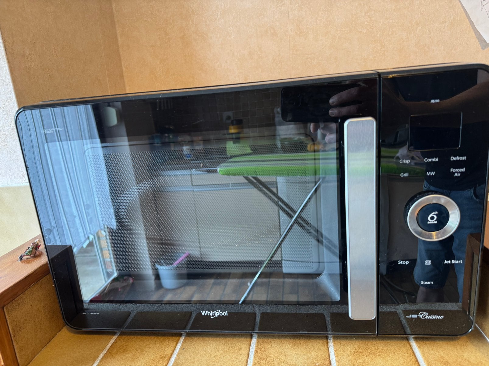 Four mico onde whirlpool, Ophalen, Tussenbouw, Zo goed als nieuw, Draaiplateau