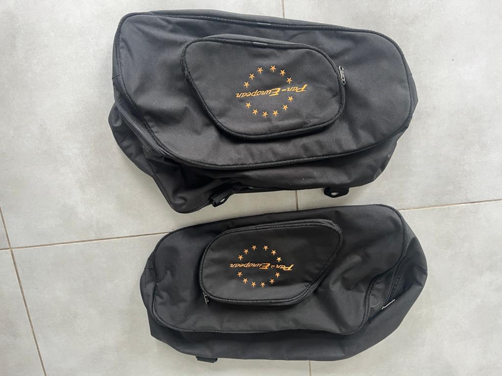 KOFFERTASSEN HONDA PANEUROPEAN 1300, Motoren, Ophalen, Gebruikt