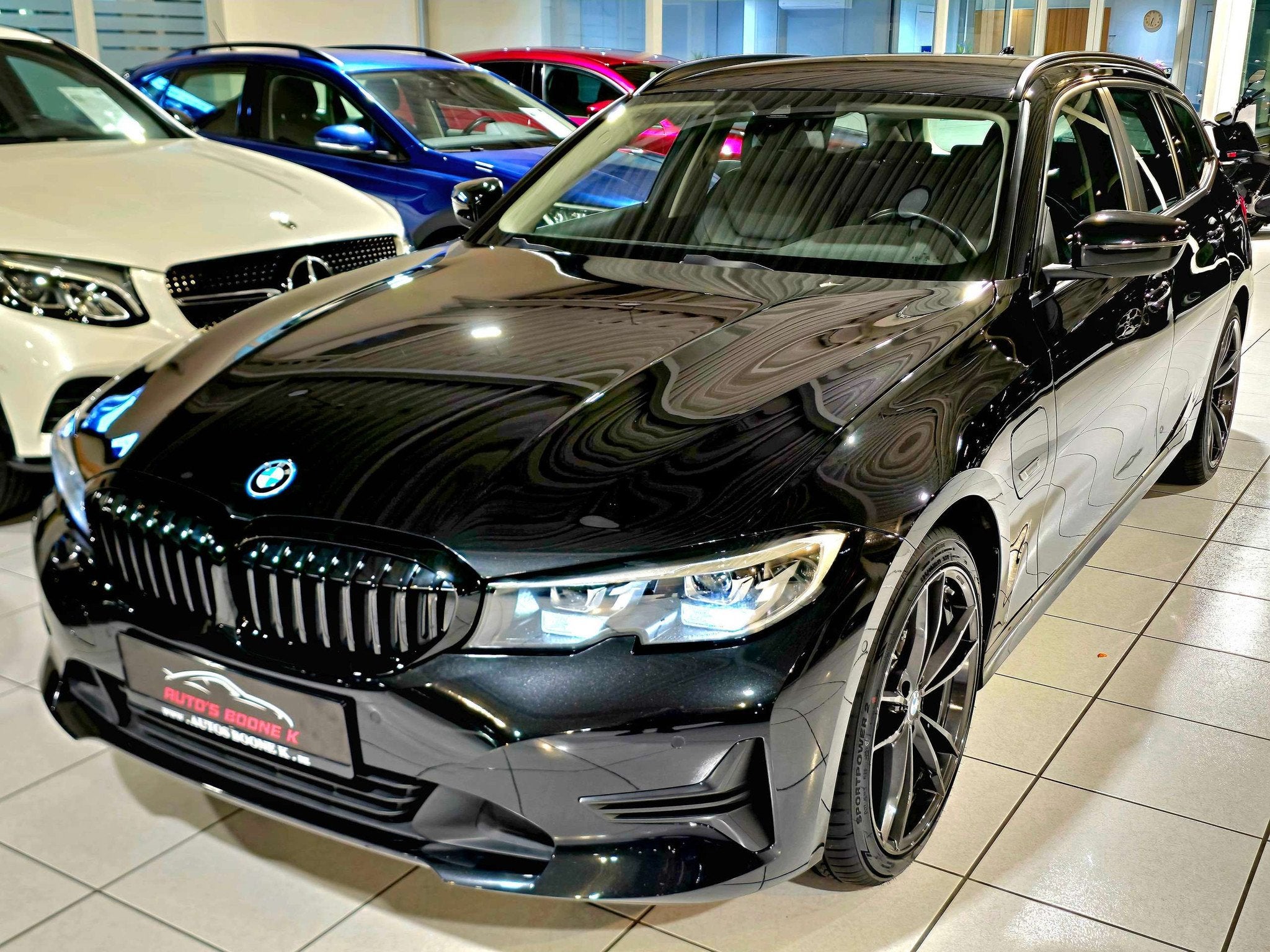 BMW 320 Hybride 320e PHEV/ Led lichts/ 33gCo /Leder /Dab, Auto's, BMW, Automaat, 1998 cc, Gebruikt, 4 cilinders