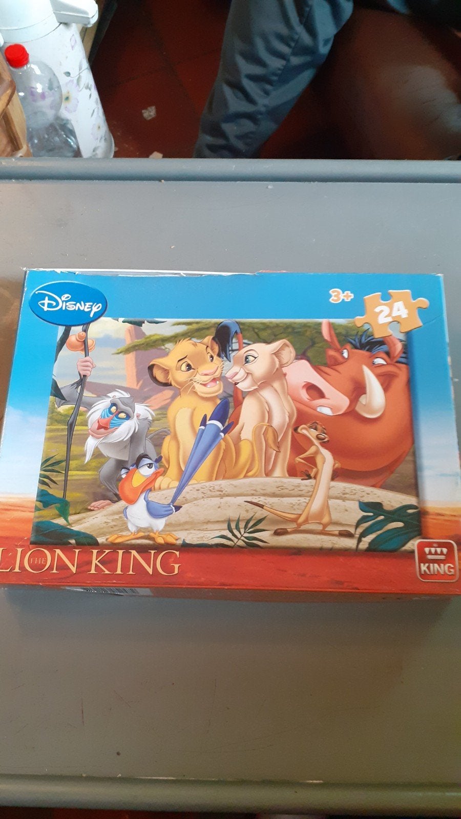 Puzzle 24 pièces disney le roi lion pour enfant de 3 ans, Ophalen of Verzenden