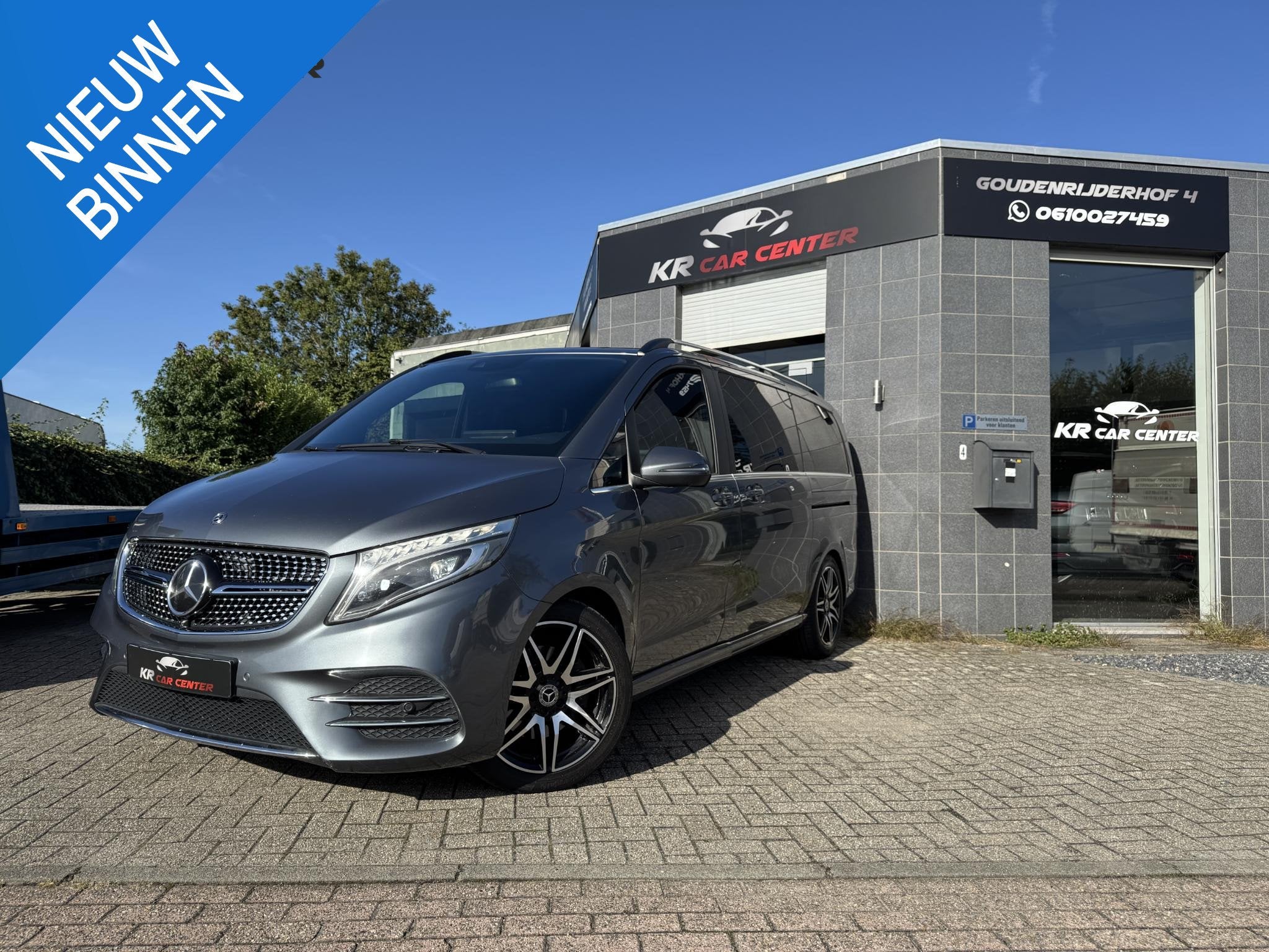 Mercedes-Benz V-Klasse 250d Lang 4MATIC BURMESTER-360-CARBON, Cuir, Entreprise, 2000 kg, Autres couleurs