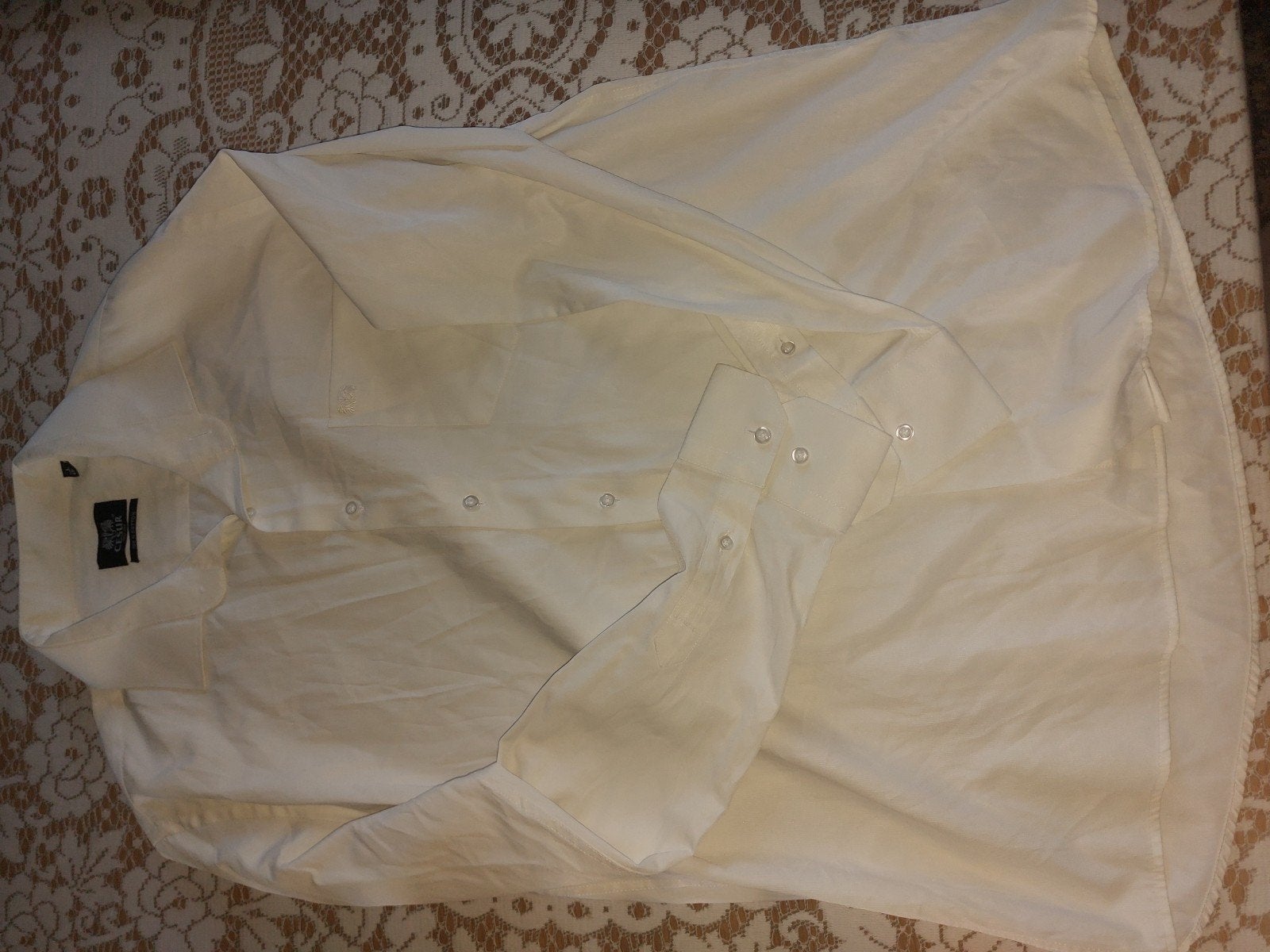 Chemise blanc simple taille L, Kleding | Heren, Polo's, Ophalen, Wit
