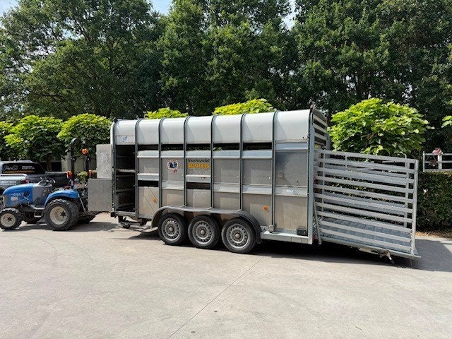 IFOR WILLIAMS VEE TRAILER DUBBEL DEK, Ophalen, Gebruikt