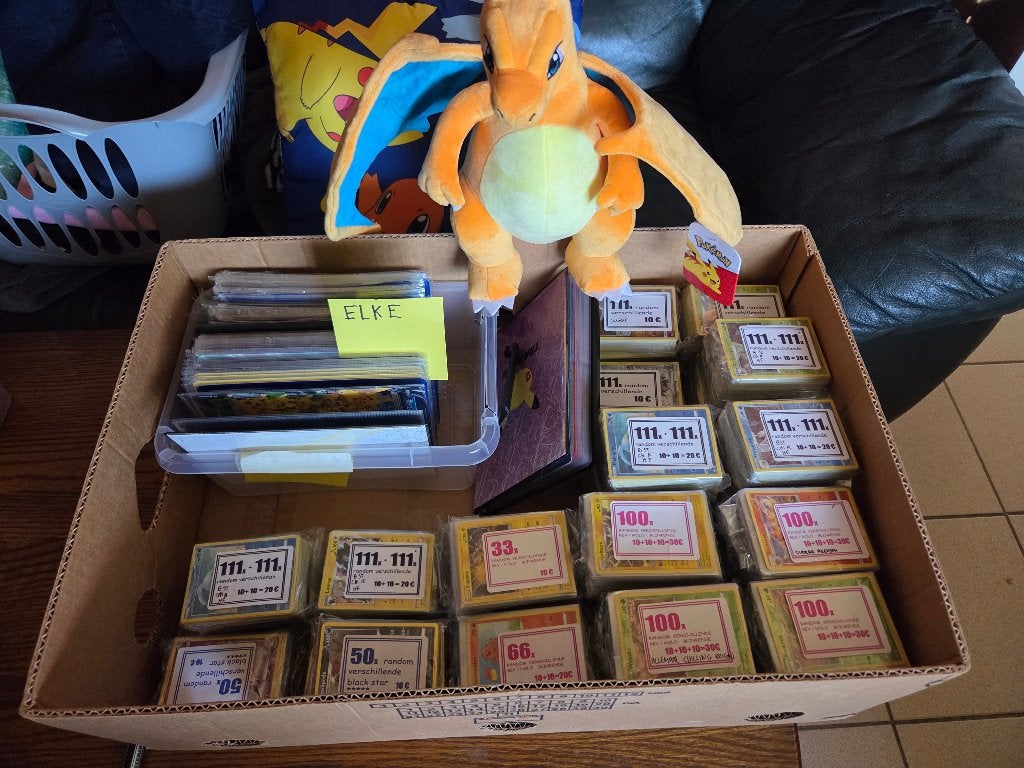 Allerei Pakjes Pokemon kaarten, Ophalen of Verzenden, Nieuw, Overige typen