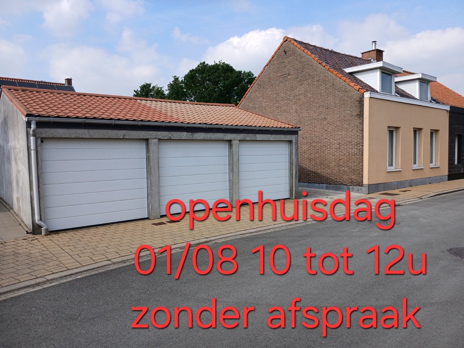 huis met 3 garage te koop Kuurne, Immo, Maisons à vendre, Province de Flandre-Occidentale, 200 à 500 m², Maison Bi-familiale ou Jumelée