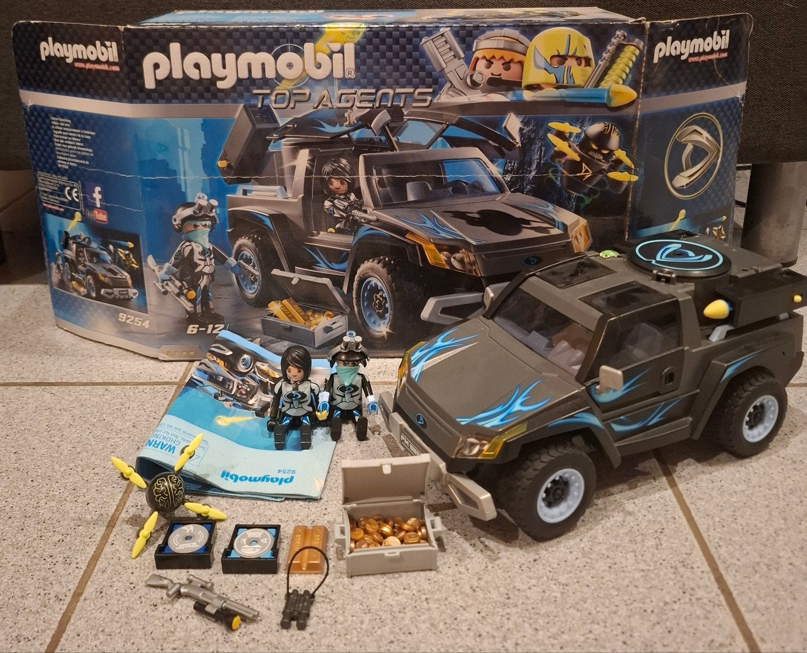 Playmobil 9254, Autres séries, Comme neuf, Véhicule, Kit complet