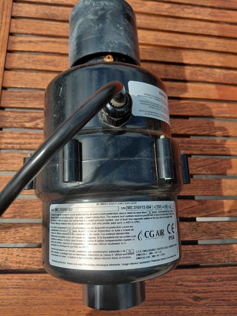 Blower en pomp jacuzzi, Tuin en Terras, Ophalen, Pomp