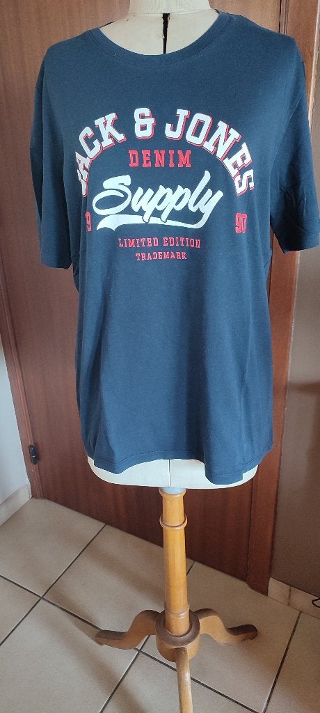 T-shirts van Jack & Jones, Maat 52/54 (L), Blauw, Jack&Jones, Ophalen of Verzenden