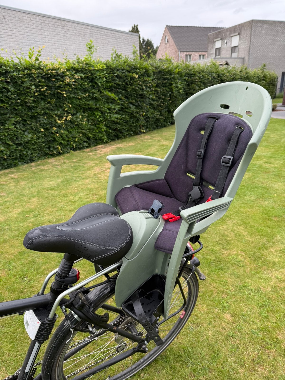 Hamax fietsstoeltje, Fietsen en Brommers, Ophalen, Zo goed als nieuw, Achterzitje