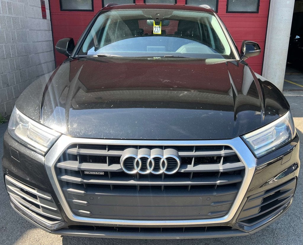 Audi Q5 40 TDi Quattro Business + NAVI + CUIR (bj 2018), Automaat, 2430 kg, Gebruikt, 4 cilinders