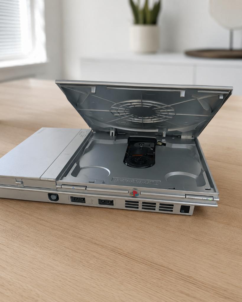 Sony PlayStation 2 Slim zilver SingStar set, Games en Spelcomputers, Spelcomputers | Sony PlayStation 2, Ophalen of Verzenden