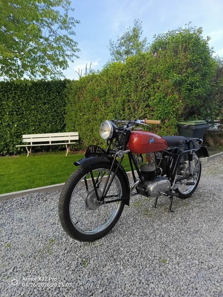 Mv agusta 125cc 1952, Motos, 125 cm³, Particulier, Autre, 1 cylindre