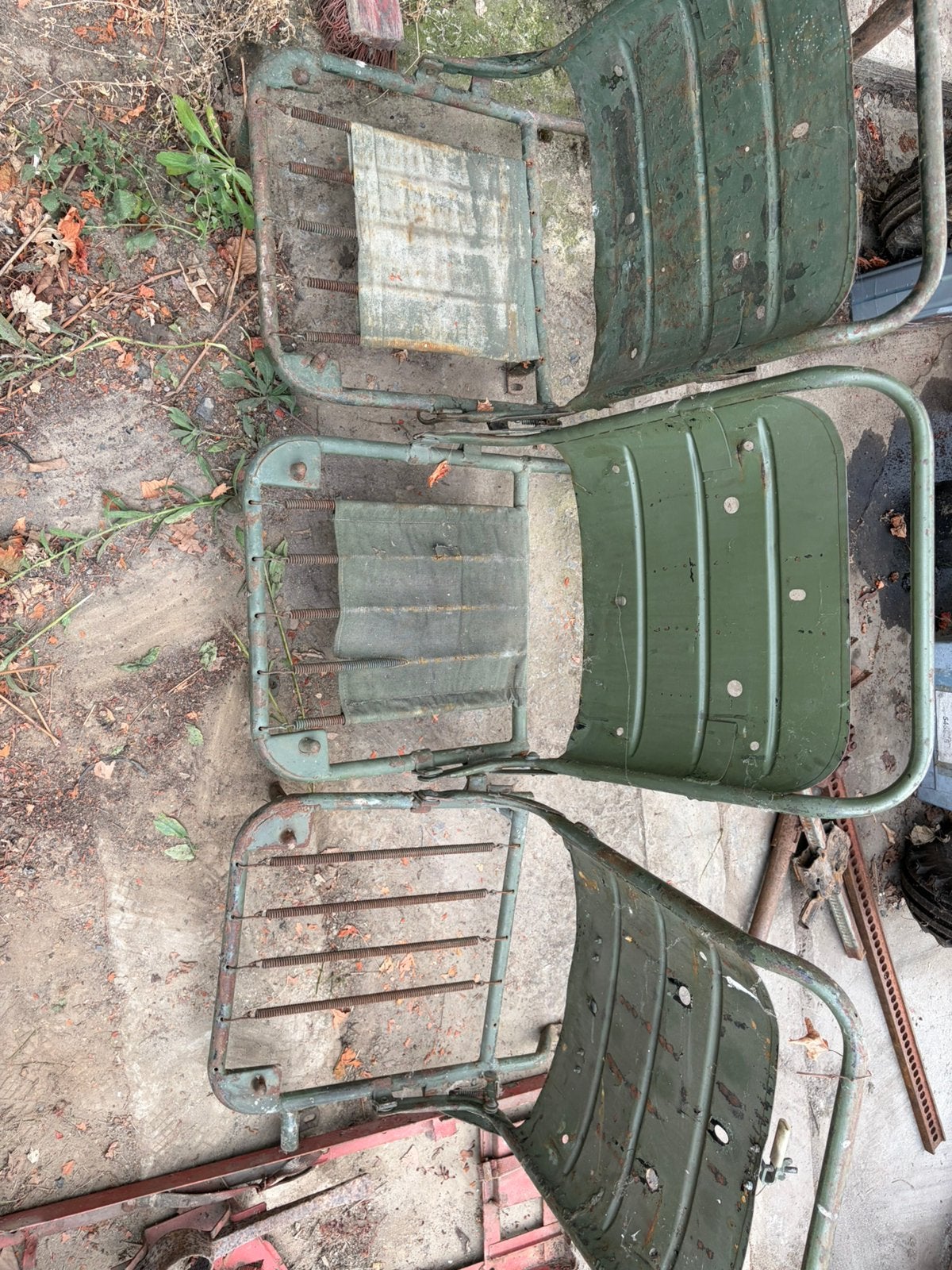 Stoelen Willy’s Jeep, Ophalen, Jeep