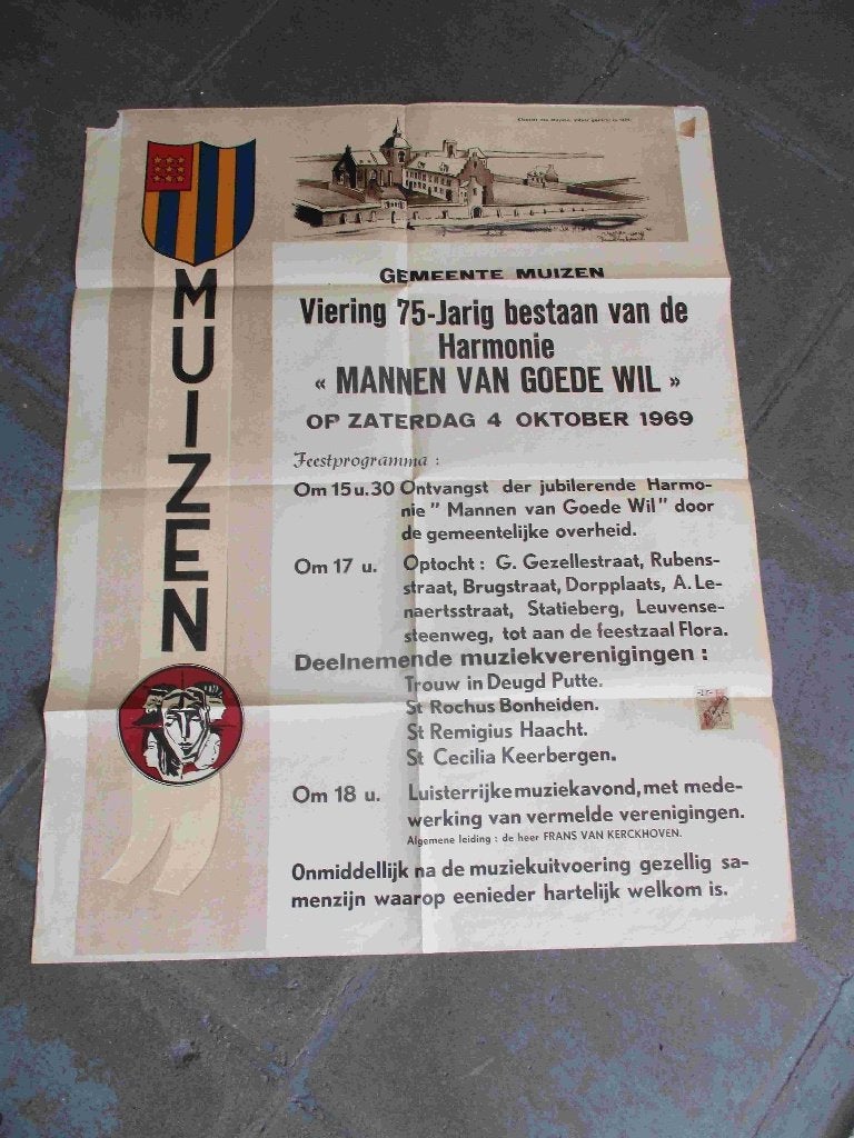 affiches Muizen, Ophalen of Verzenden, Zo goed als nieuw