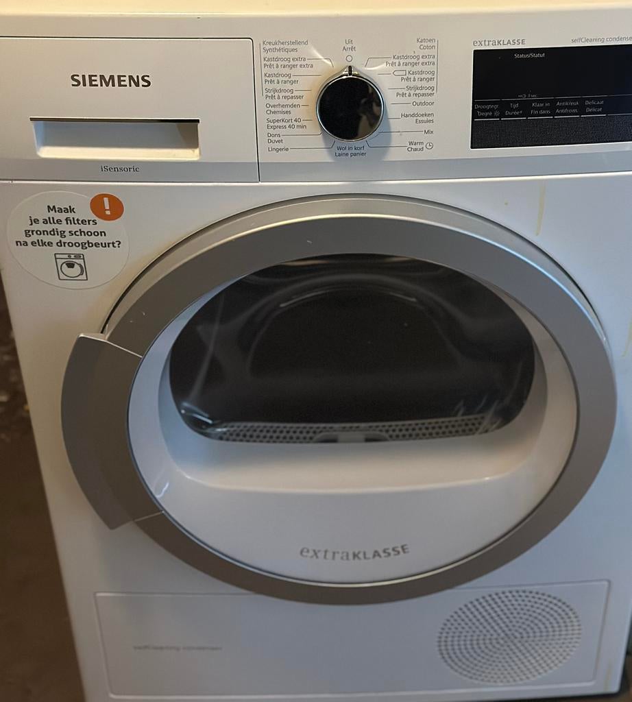 Siemens iQ300 Droger, Elektronische apparatuur, Droogkasten, Zo goed als nieuw, Ophalen