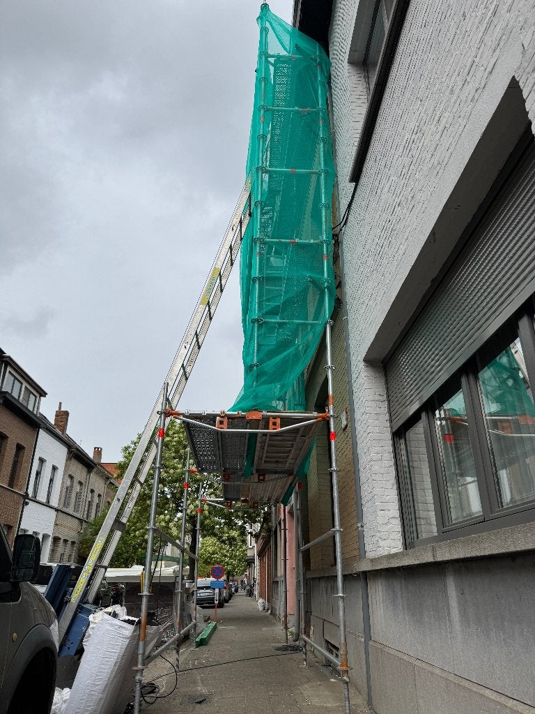 échafaudage à louer - KLIMMAX -10% remise, Enlèvement, Comme neuf, Échafaudage de façade, 5 mètres de hauteur ou plus