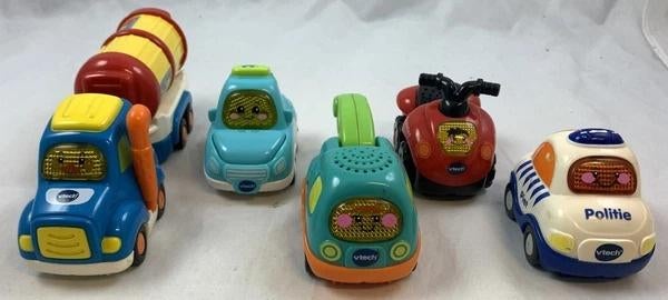VTech Toet Toet Cars, ensemble de 5 camions-citernes, voitur, Envoi, Comme neuf