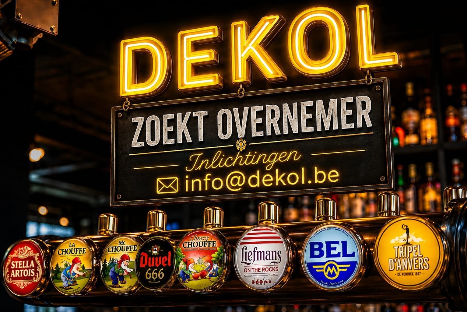 Overname Brasserie Dekol Puurs, Zakelijke goederen, Exploitaties en Overnames