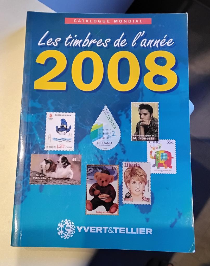 Catalogue de timbres du monde Année 2008 ( comme neuf ), Enlèvement ou Envoi, Catalogue