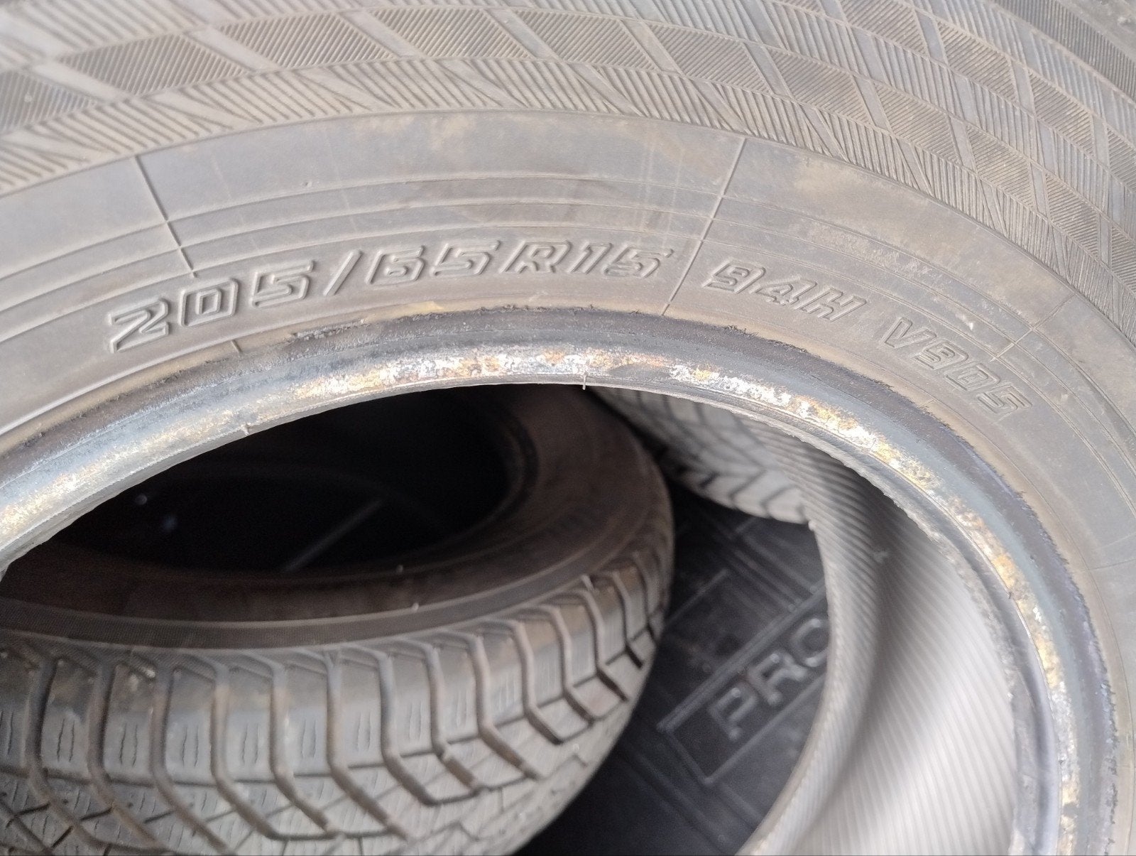 winterbanden 205/65 R15 Yokohama, Ophalen