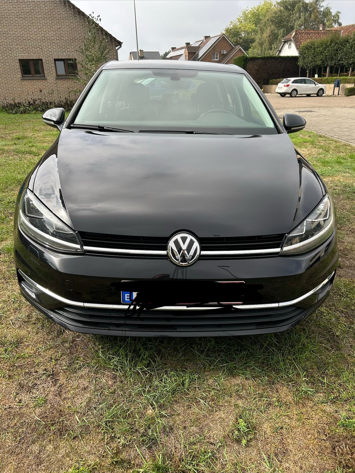 Volkswagen Golf 7, Auto's, Voorwielaandrijving, Dealer onderhouden, Zwart, Handgeschakeld