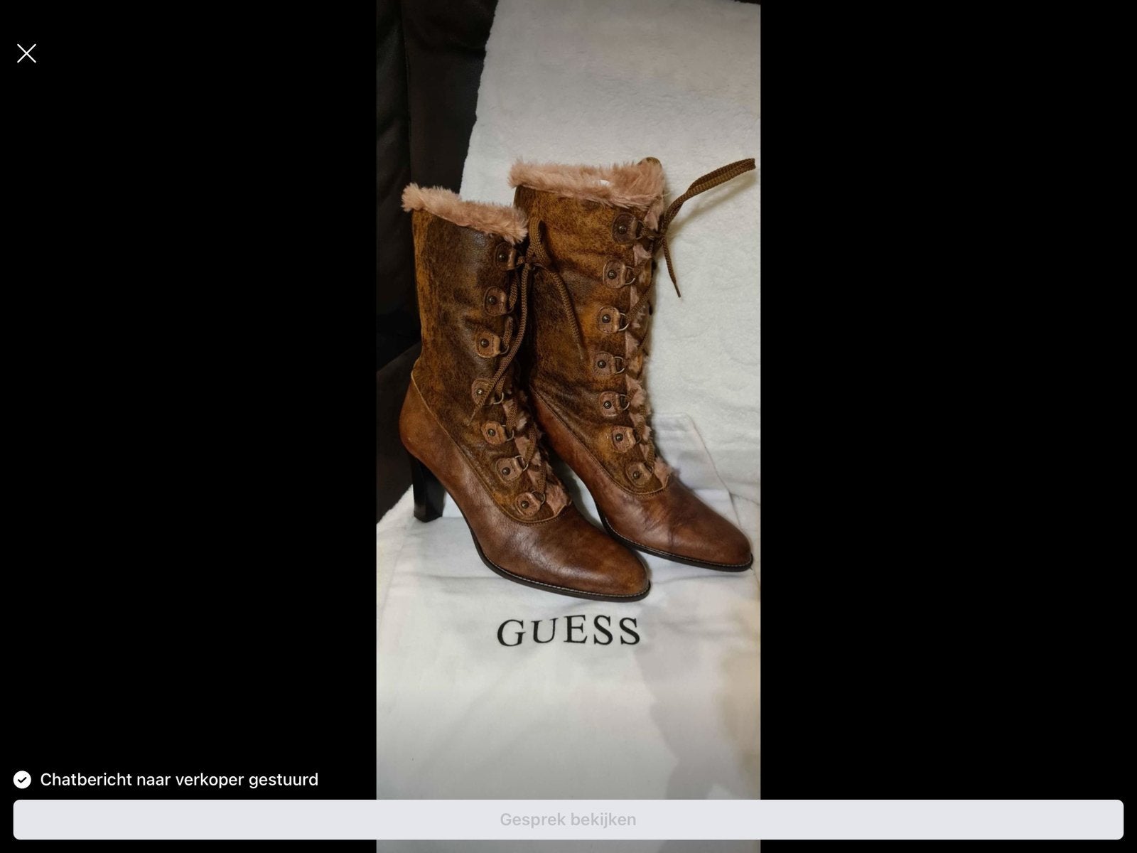 Laarsjes Guess maat 39, Ophalen of Verzenden, Zo goed als nieuw