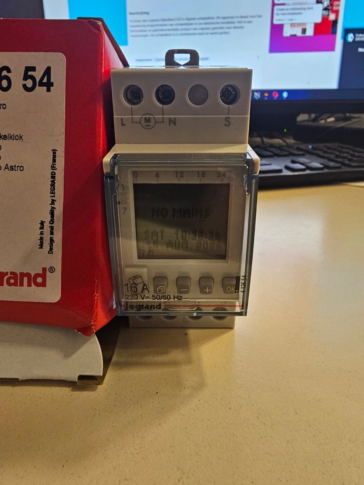 legrand alpharex 21 astro 230, Doe-het-zelf en Bouw, Elektriciteit en Kabels, Ophalen of Verzenden, Nieuw